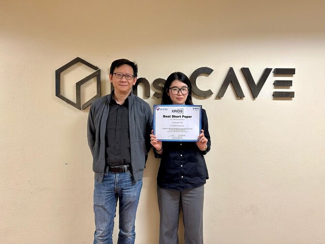 Dr. Leith Chan (left) and Ms. Bo Hui (right)